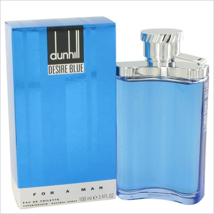 Desire Blue by Alfred Dunhill Eau De Toilette Spray 3.4 oz for Men - COLOGNE
