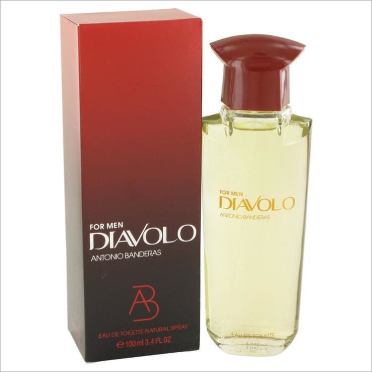Diavolo by Antonio Banderas Eau De Toilette Spray 3.4 oz for Men - COLOGNE