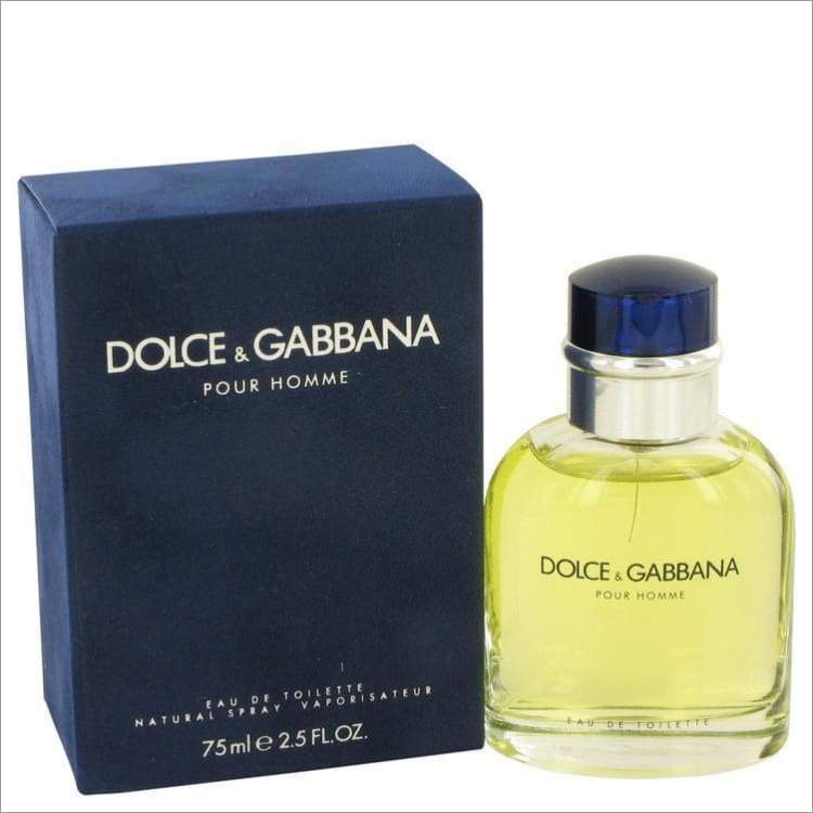 DOLCE &amp; GABBANA by Dolce &amp; Gabbana Eau De Toilette Spray 2.5 oz for Men - COLOGNE