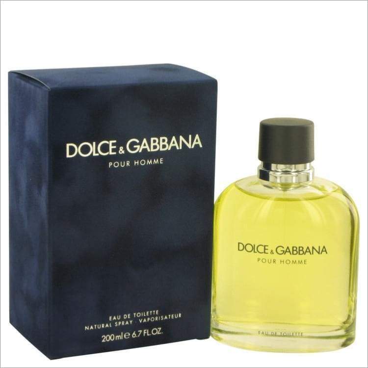 DOLCE &amp; GABBANA by Dolce &amp; Gabbana Eau De Toilette Spray 6.7 oz for Men - COLOGNE