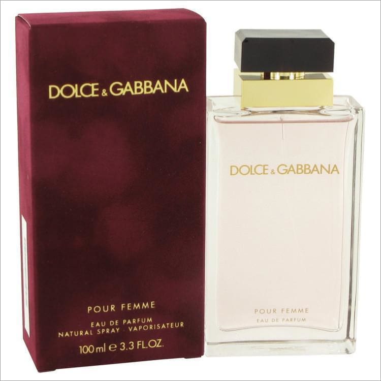 Dolce &amp; Gabbana Pour Femme by Dolce &amp; Gabbana Eau De Parfum Spray 3.4 oz for Women - PERFUME