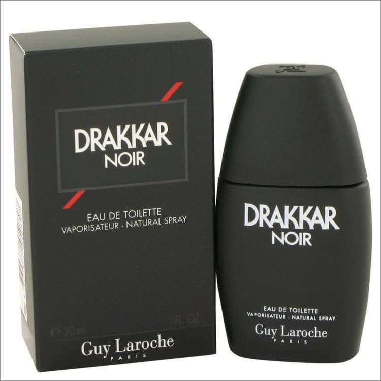 DRAKKAR NOIR by Guy Laroche Eau De Toilette Spray 1 oz for Men - COLOGNE