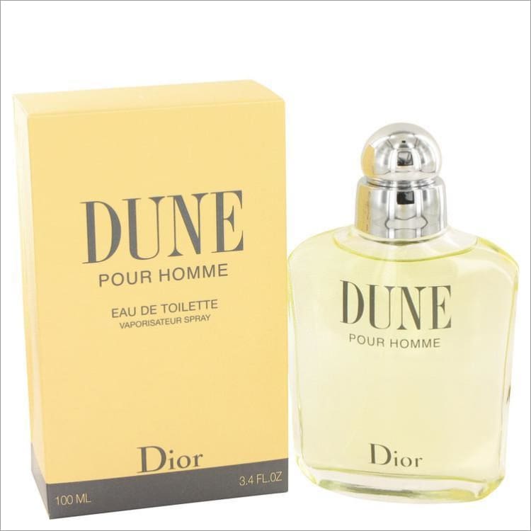 DUNE by Christian Dior Eau De Toilette Spray 3.4 oz for Men - COLOGNE