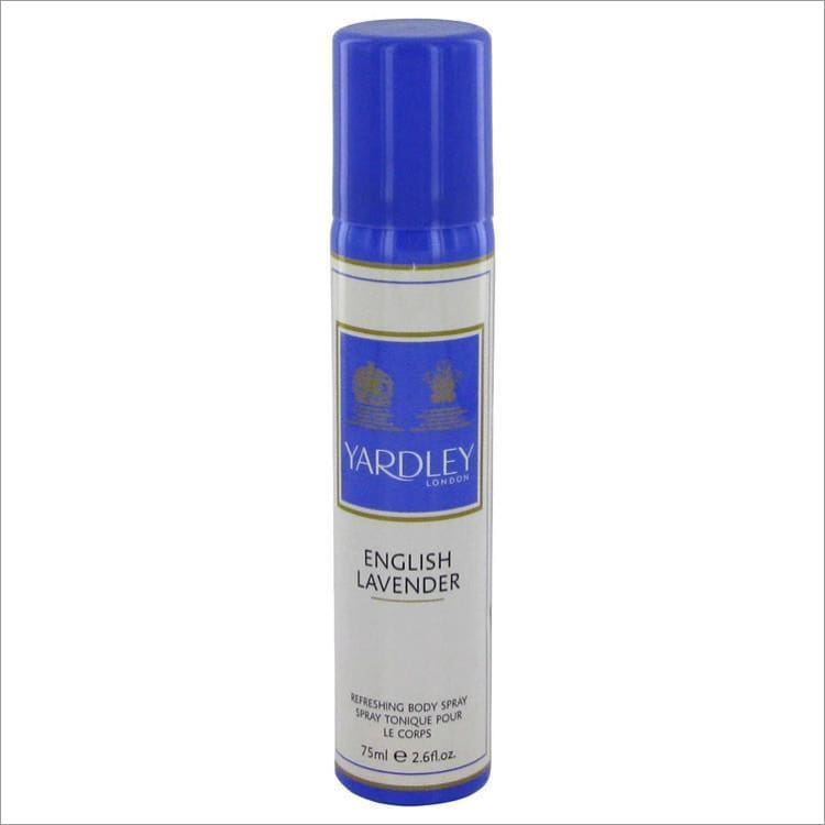 English Lavender by Yardley London Refreshing Body Spray (Unisex) 2.6 oz for Women - PERFUME