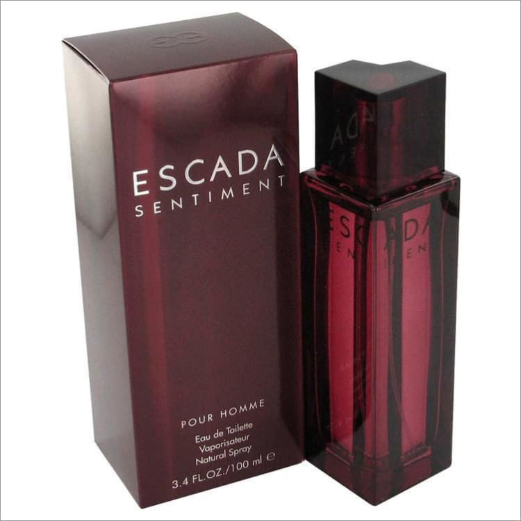 ESCADA SENTIMENT by Escada Eau De Toilette Spray 3.4 oz for Men - COLOGNE