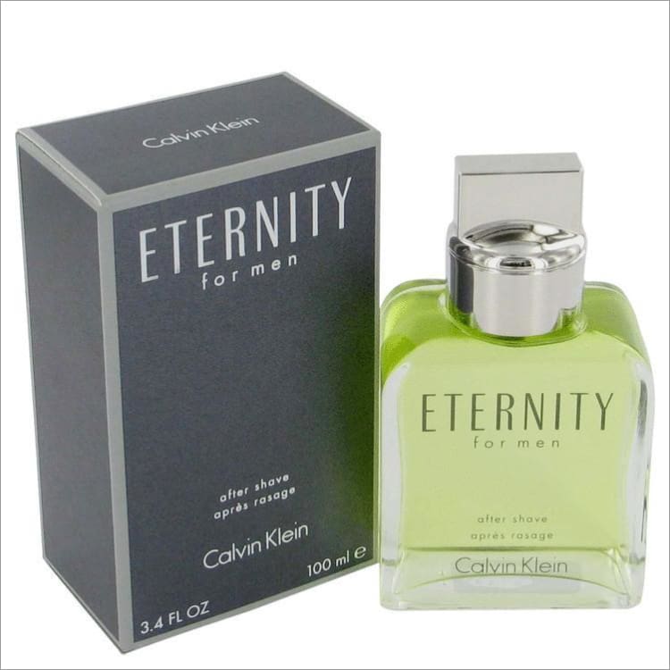 ETERNITY by Calvin Klein After Shave 3.4 oz for Men - COLOGNE