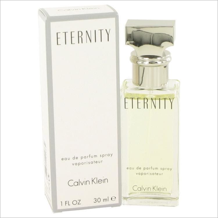 ETERNITY by Calvin Klein Eau De Parfum Spray 1 oz for Women - PERFUME