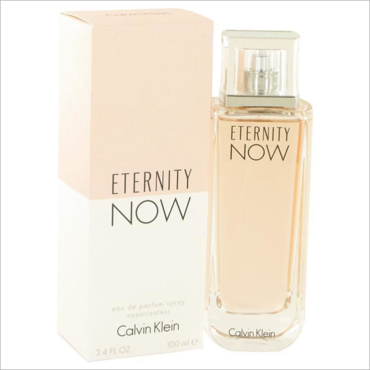 Eternity Now by Calvin Klein Eau De Parfum Spray 3.4 oz for Women - PERFUME