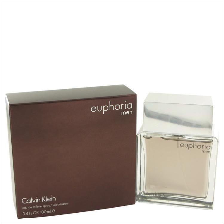 Euphoria by Calvin Klein Eau De Toilette Spray 3.4 oz for Men - COLOGNE
