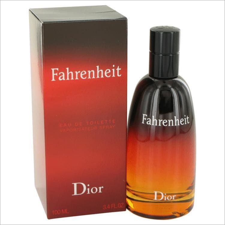 FAHRENHEIT by Christian Dior Eau De Toilette Spray 3.4 oz for Men - COLOGNE