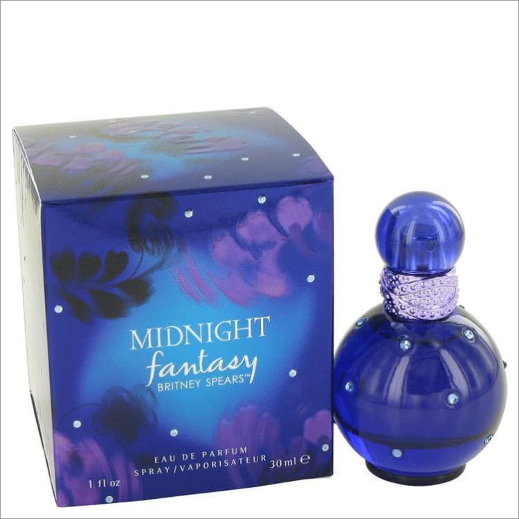 Fantasy Midnight by Britney Spears Eau De Parfum Spray 1 oz for Women - PERFUME