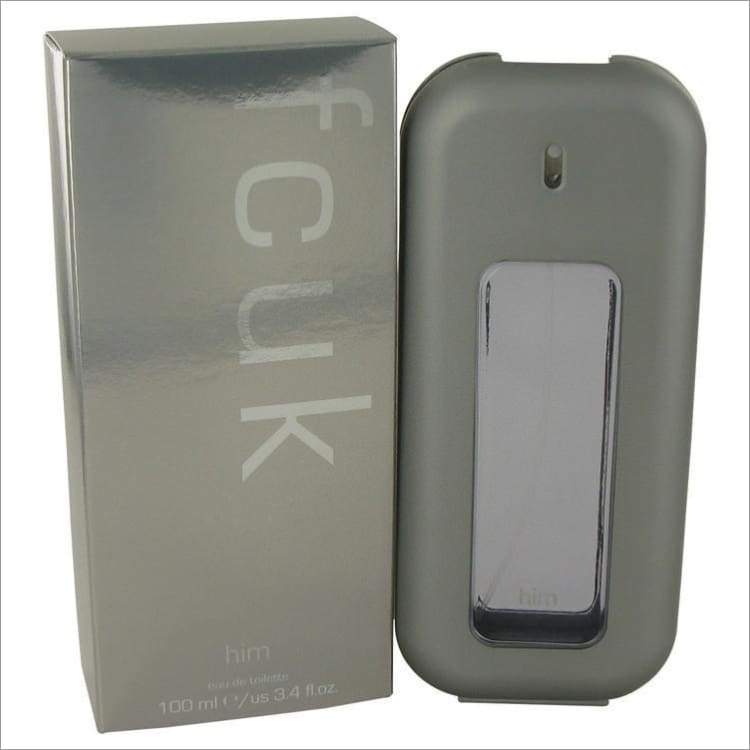 FCUK by French Connection Eau De Toilette Spray 3.4 oz for Men - COLOGNE