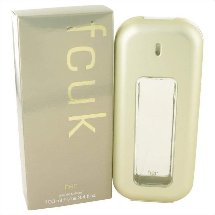 FCUK by French Connection Eau De Toilette Spray 3.4 oz for Women - PERFUME