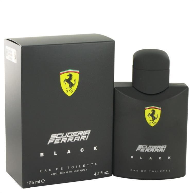 Ferrari Scuderia Black by Ferrari Eau De Toilette Spray 4.2 oz for Men - COLOGNE