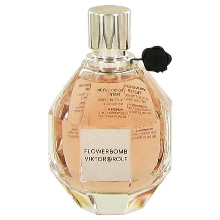 Flowerbomb by Viktor &amp; Rolf Eau De Parfum Spray (Tester) 3.4 oz for Women - PERFUME
