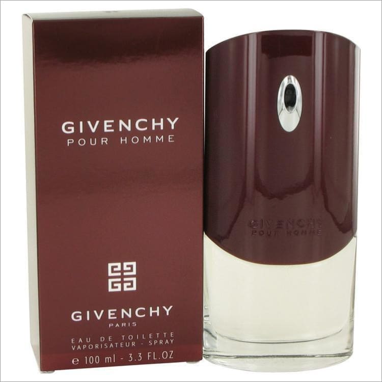 Givenchy (Purple Box) by Givenchy Eau De Toilette Spray 3.3 oz for Men - COLOGNE