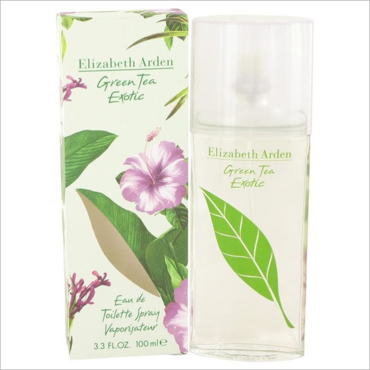 Green Tea Exotic by Elizabeth Arden Eau De Toilette Spray 3.4 oz for Women - PERFUME
