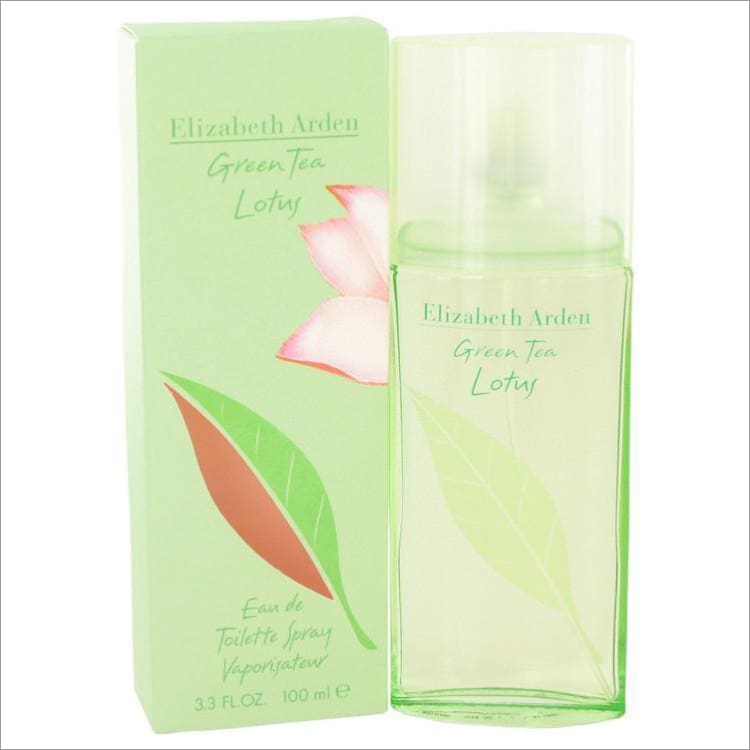 Green Tea Lotus by Elizabeth Arden Eau De Toilette Spray 3.3 oz for Women - PERFUME