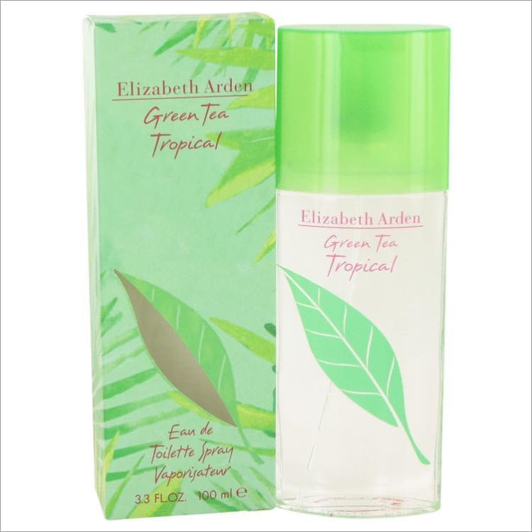 Green Tea Tropical by Elizabeth Arden Eau De Toilette Spray 3.3 oz for Women - PERFUME
