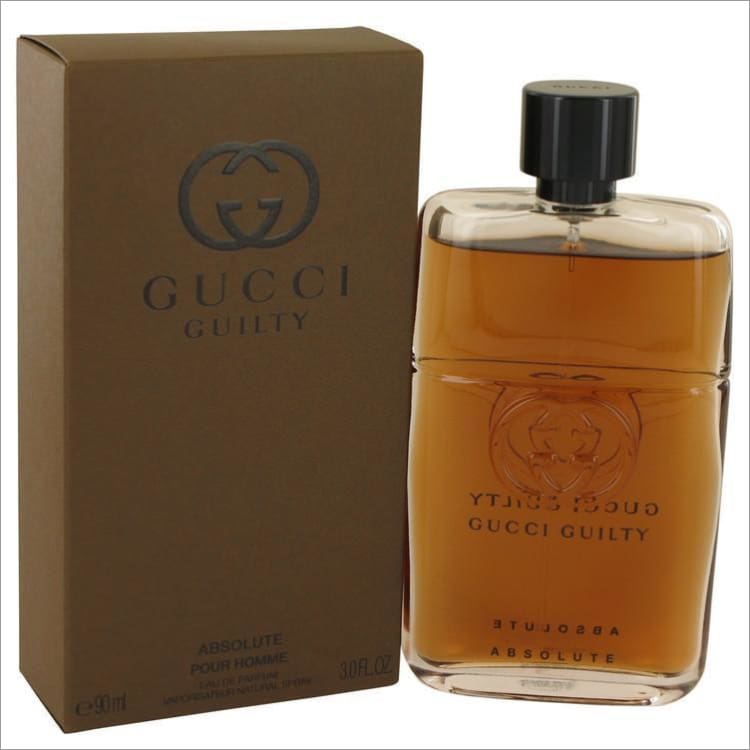 Gucci Guilty Absolute by Gucci Eau De Parfum Spray 3 oz for Men - COLOGNE