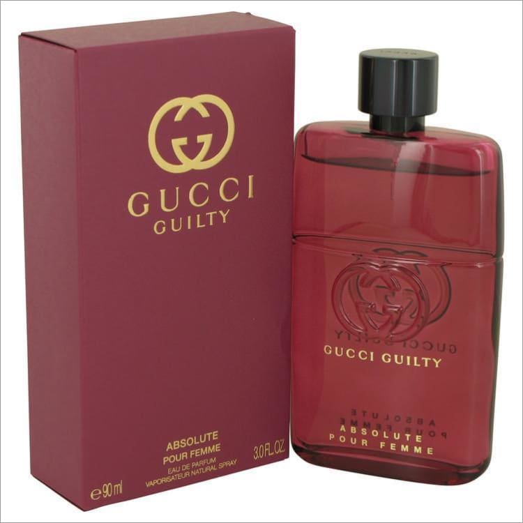 Gucci Guilty Absolute by Gucci Eau De Parfum Spray 3 oz for Women - PERFUME