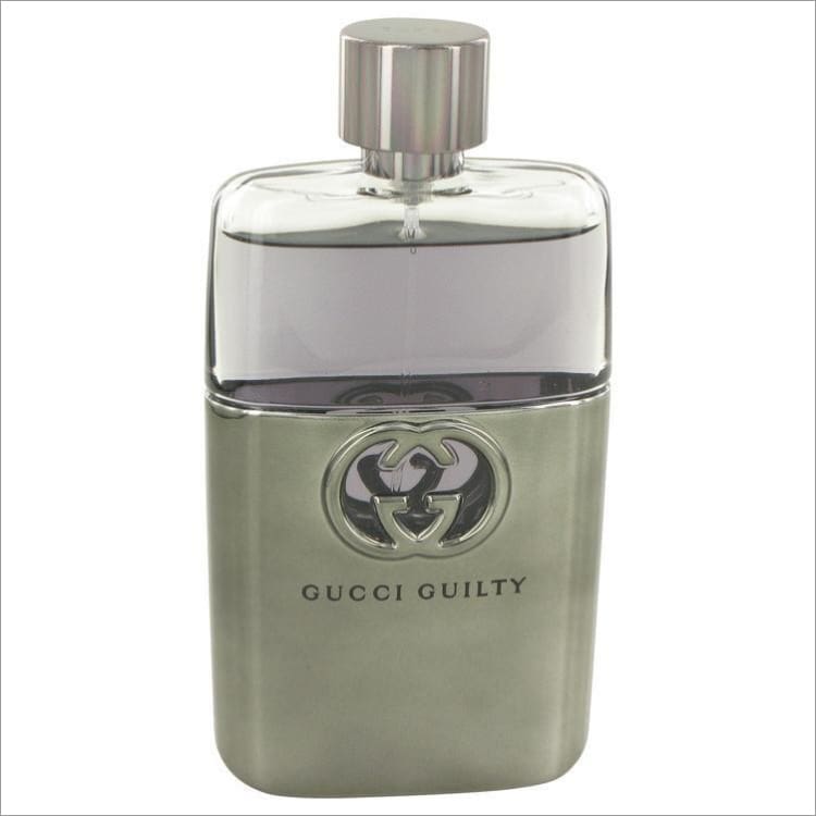 Gucci Guilty by Gucci Eau De Toilette Spray (Tester) 3 oz - Famous Cologne Brands for Men