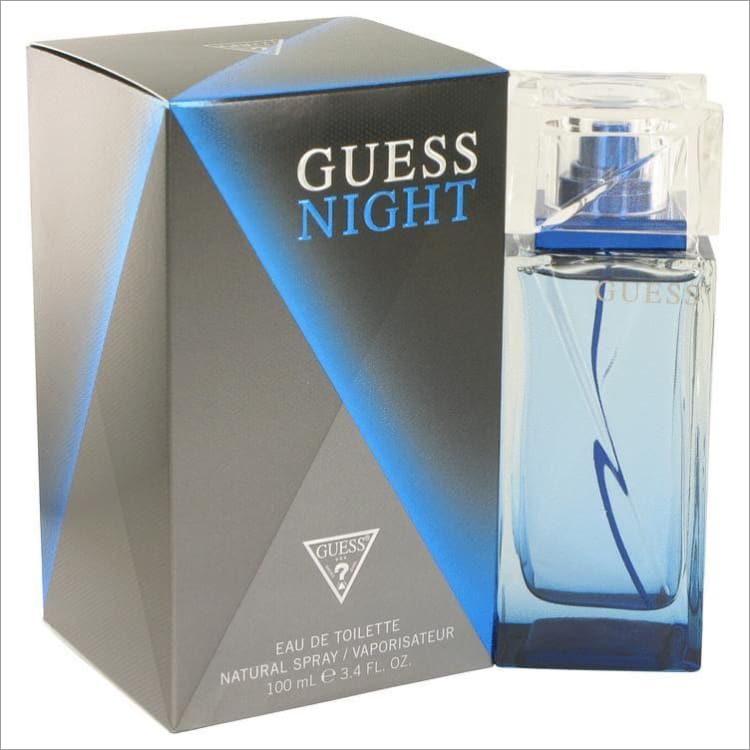 Guess Night by Guess Eau De Toilette Spray 3.4 oz for Men - COLOGNE