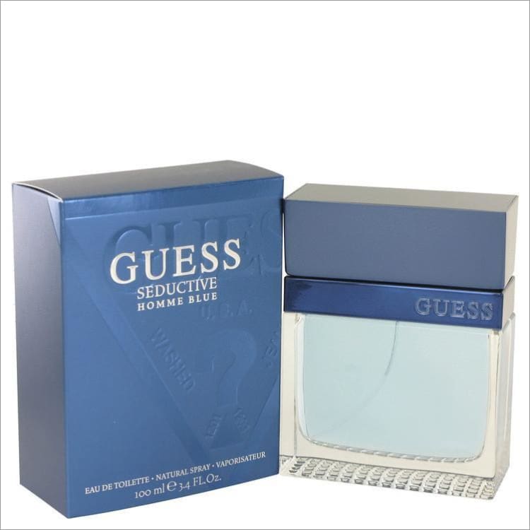 Guess Seductive Homme Blue by Guess Eau De Toilette Spray 3.4 oz for Men - COLOGNE