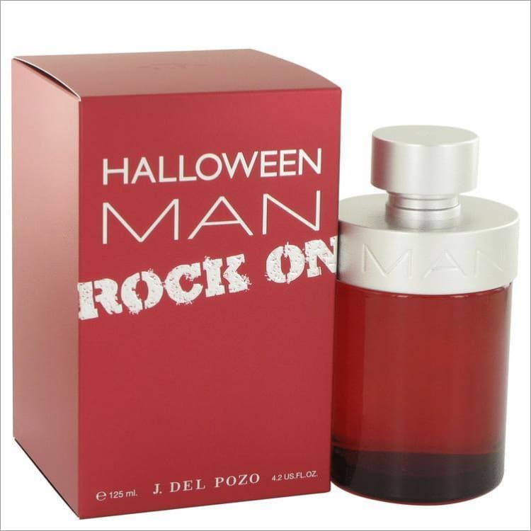 Halloween Man Rock On by Jesus Del Pozo Eau De Toilette Spray 4.2 oz for Men - COLOGNE