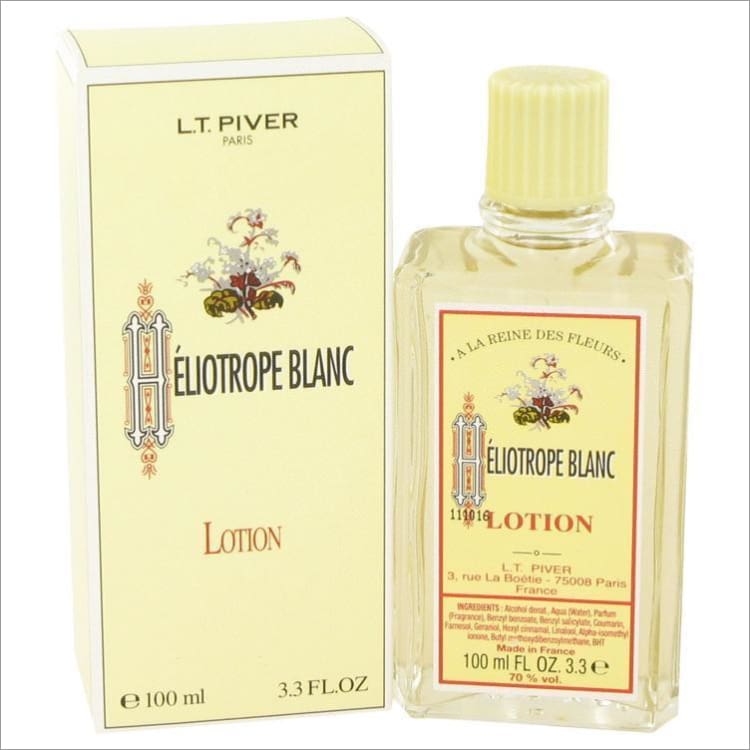Heliotrope Blanc by LT Piver Lotion (Eau De Toilette) 3.3 oz for Women - PERFUME