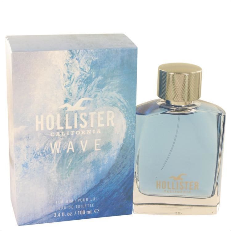 Hollister Wave by Hollister Eau De Toilette Spray 3.4 oz for Men - COLOGNE