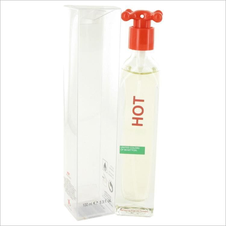 HOT by Benetton Eau De Toilette Spray 3.4 oz for Women - PERFUME