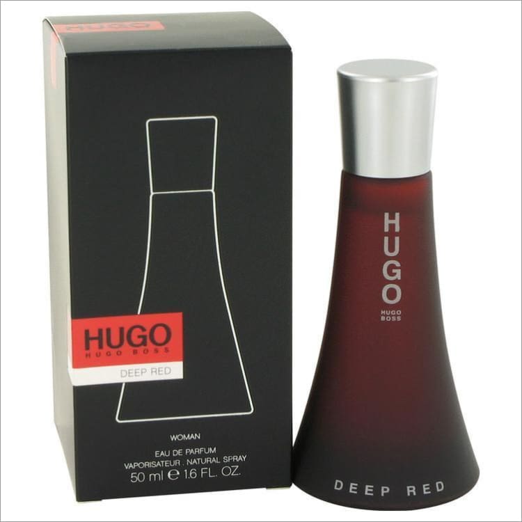 hugo DEEP RED by Hugo Boss Eau De Parfum Spray 1.6 oz for Women - PERFUME