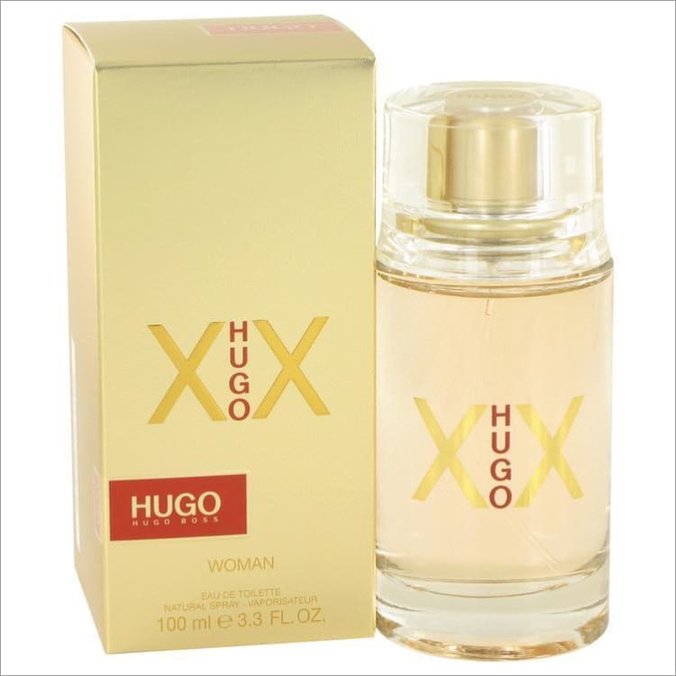 Hugo XX by Hugo Boss Eau De Toilette Spray 3.4 oz for Women - PERFUME