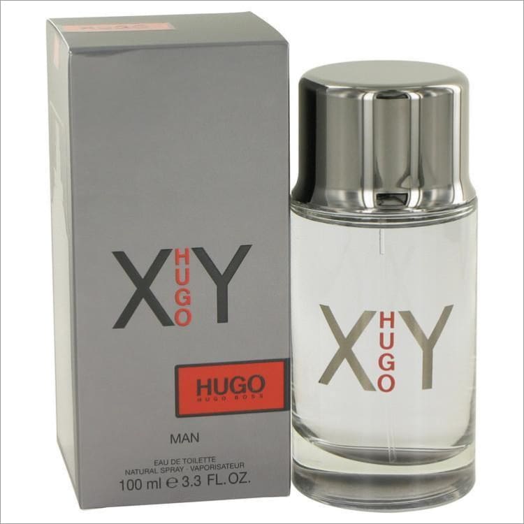 Hugo XY by Hugo Boss Eau De Toilette Spray 3.4 oz for Men - COLOGNE