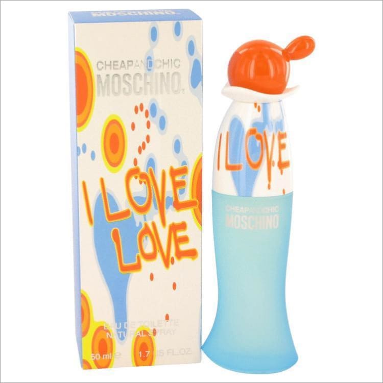 I Love Love by Moschino Eau De Toilette Spray 1.7 oz for Women - PERFUME