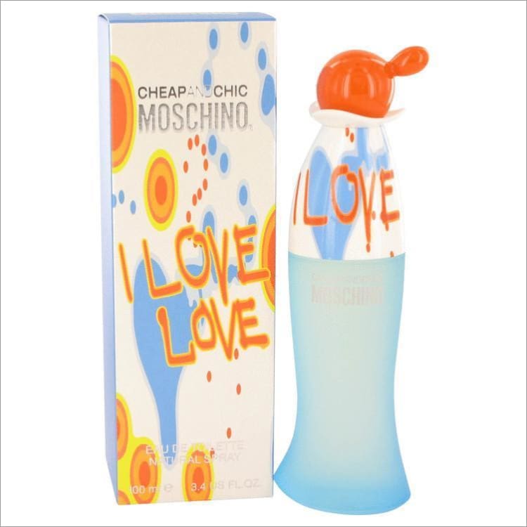 I Love Love by Moschino Eau De Toilette Spray 3.4 oz for Women - PERFUME