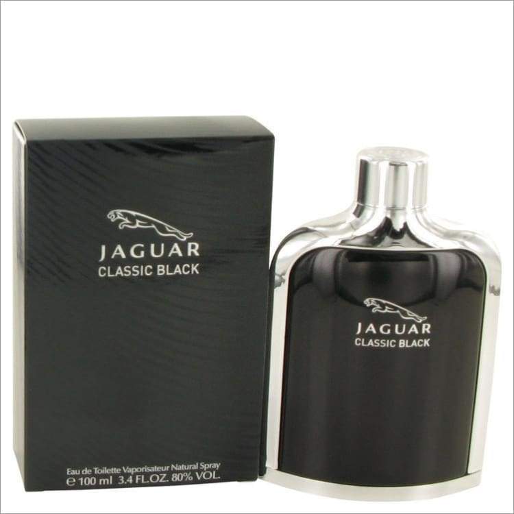 Jaguar Classic Black by Jaguar Eau De Toilette Spray 3.4 oz for Men - COLOGNE