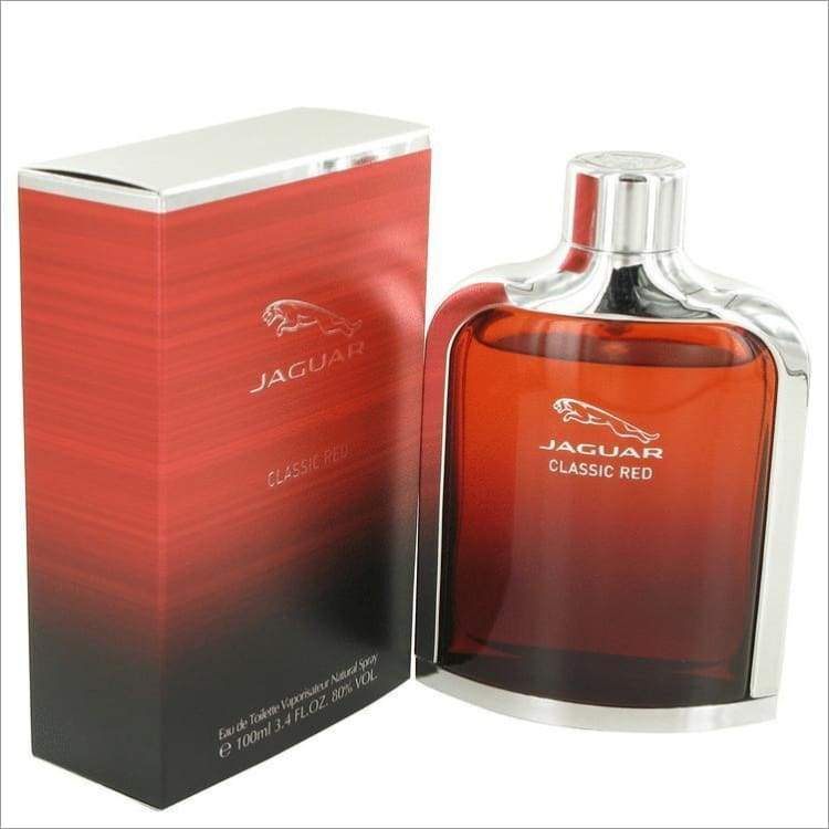 Jaguar Classic Red by Jaguar Eau De Toilette Spray 3.4 oz for Men - COLOGNE