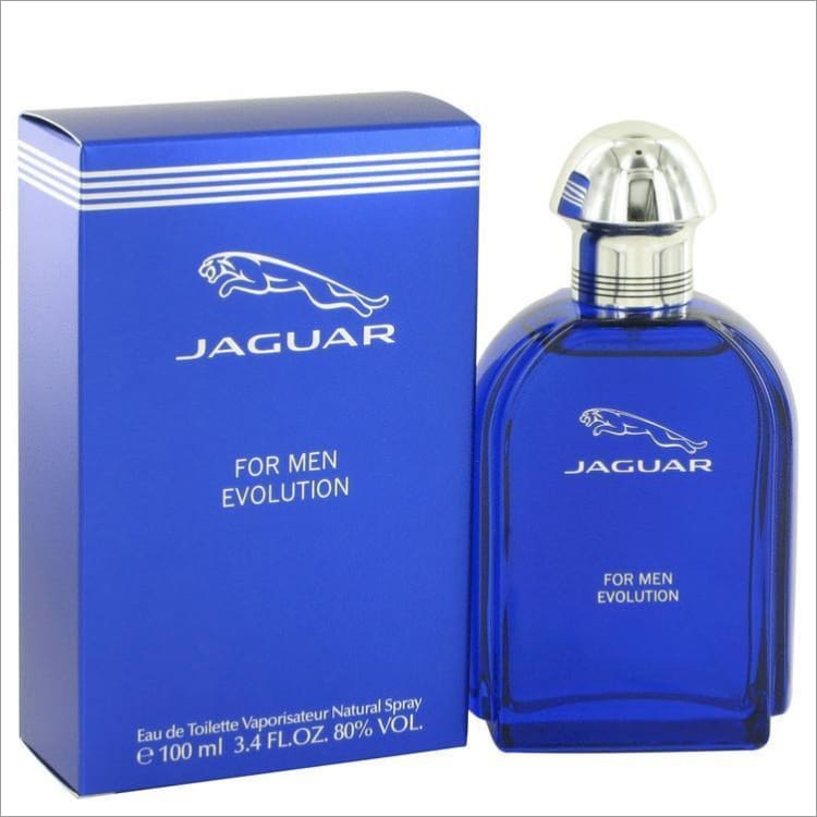 Jaguar Evolution by Jaguar Eau De Toilette Spray 3.4 oz for Men - COLOGNE