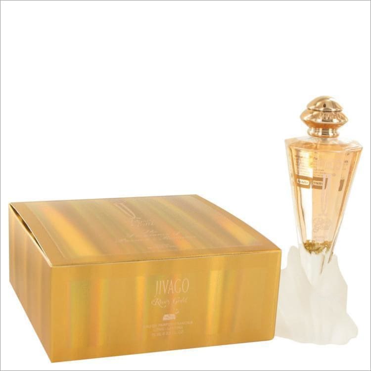 Jivago Rose Gold by Ilana Jivago Eau De Parfum Spray 2.5 oz for Women - PERFUME