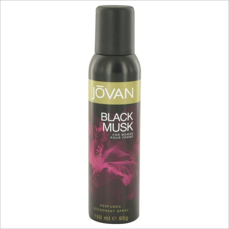 Jovan Black Musk by Jovan Deodorant Spray 5 oz for Men - COLOGNE