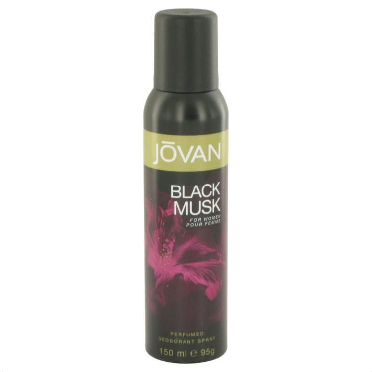 Jovan Black Musk by Jovan Deodorant Spray 5 oz - Fragrances for Women