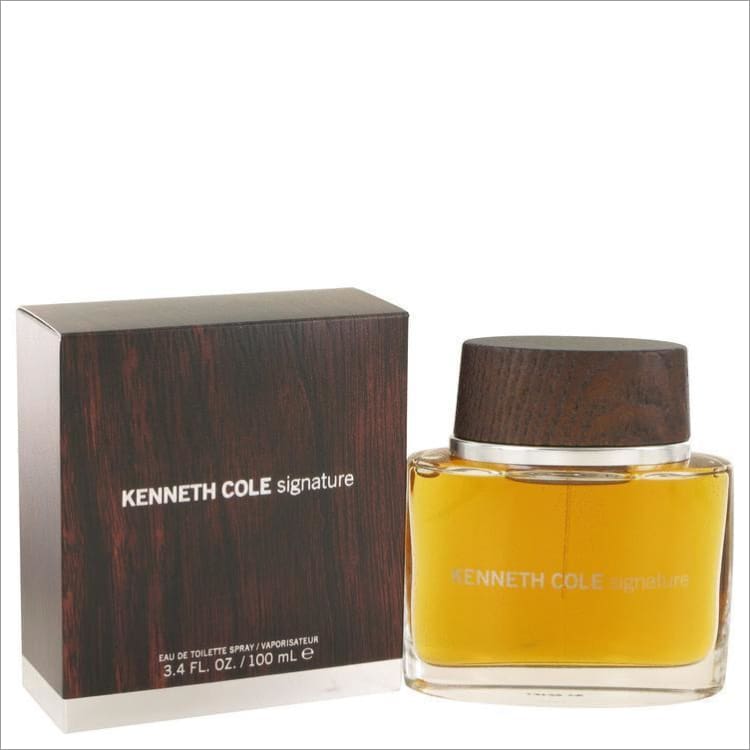 Kenneth Cole Signature by Kenneth Cole Eau De Toilette Spray 3.4 oz for Men - COLOGNE