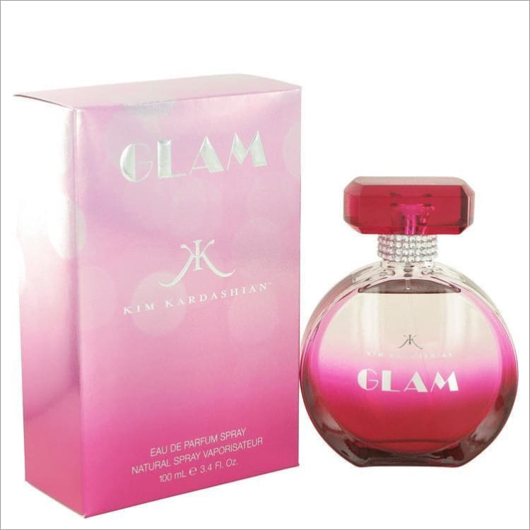 Kim Kardashian Glam by Kim Kardashian Eau De Parfum Spray 3.4 oz for Women - PERFUME