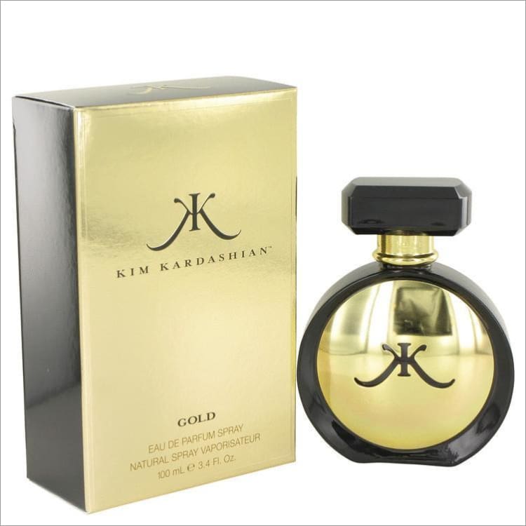 Kim Kardashian Gold by Kim Kardashian Eau De Parfum Spray 3.4 oz for Women - PERFUME