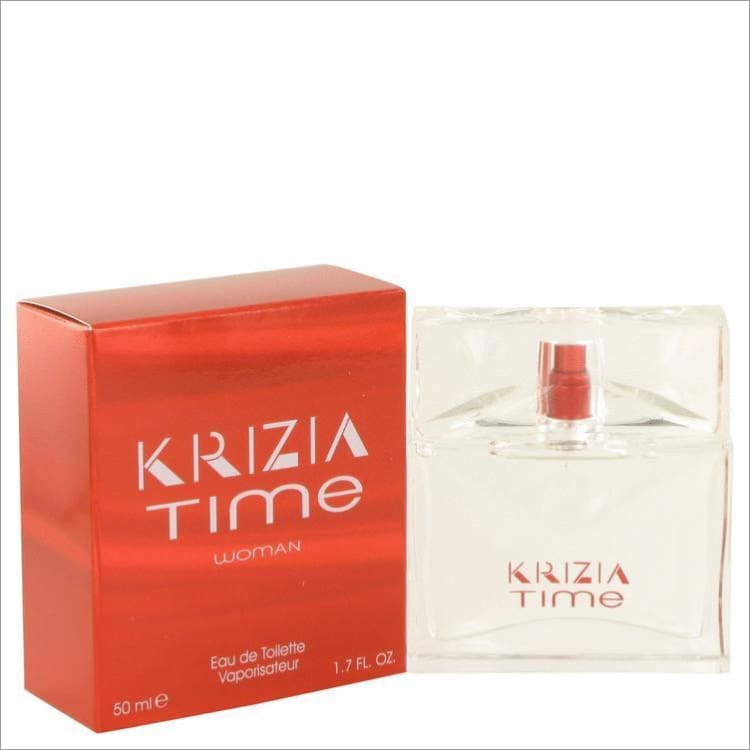 Krizia Time by Krizia Eau De Toilette Spray 1.7 oz for Women - PERFUME