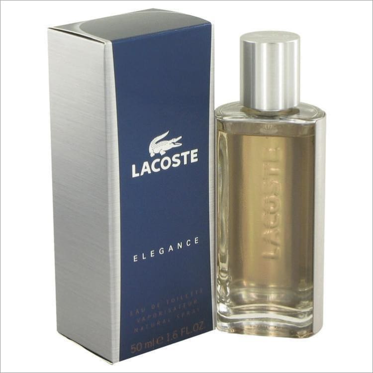 Lacoste Elegance by Lacoste Eau De Toilette Spray 1.7 oz for Men - COLOGNE