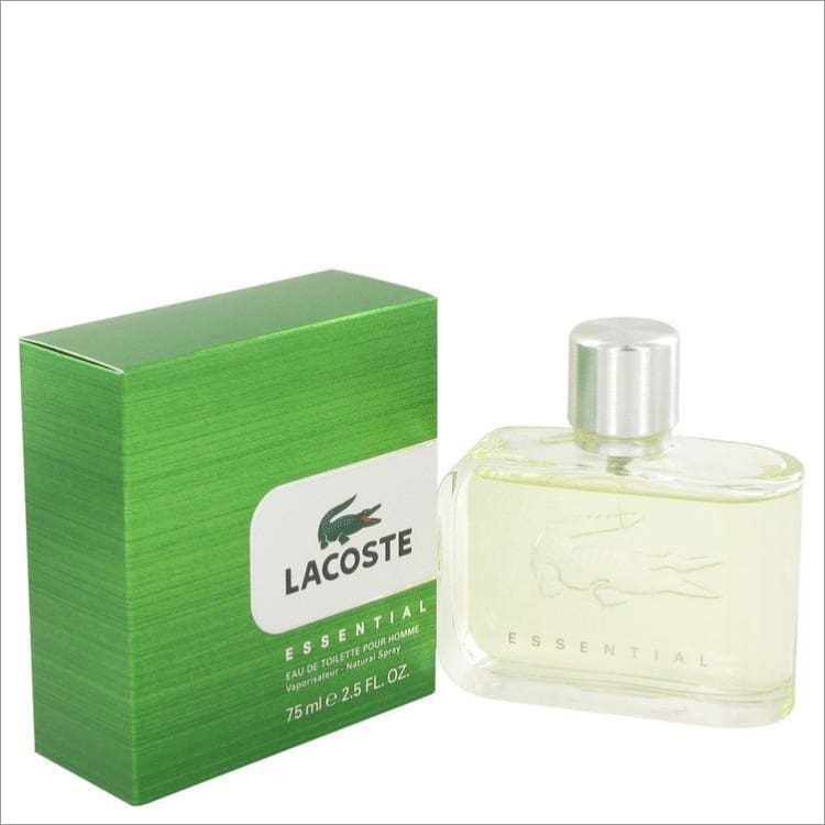Lacoste Essential by Lacoste Eau De Toilette Spray 2.5 oz for Men - COLOGNE