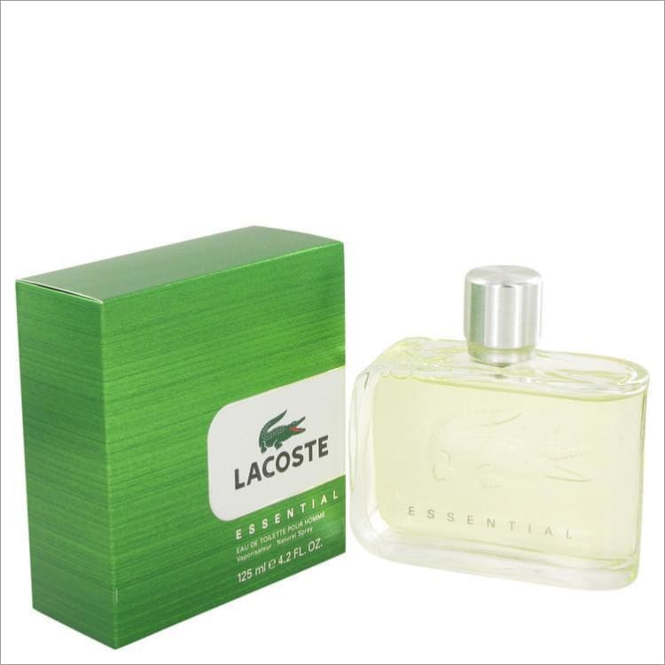 Lacoste Essential by Lacoste Eau De Toilette Spray 4.2 oz for Men - COLOGNE